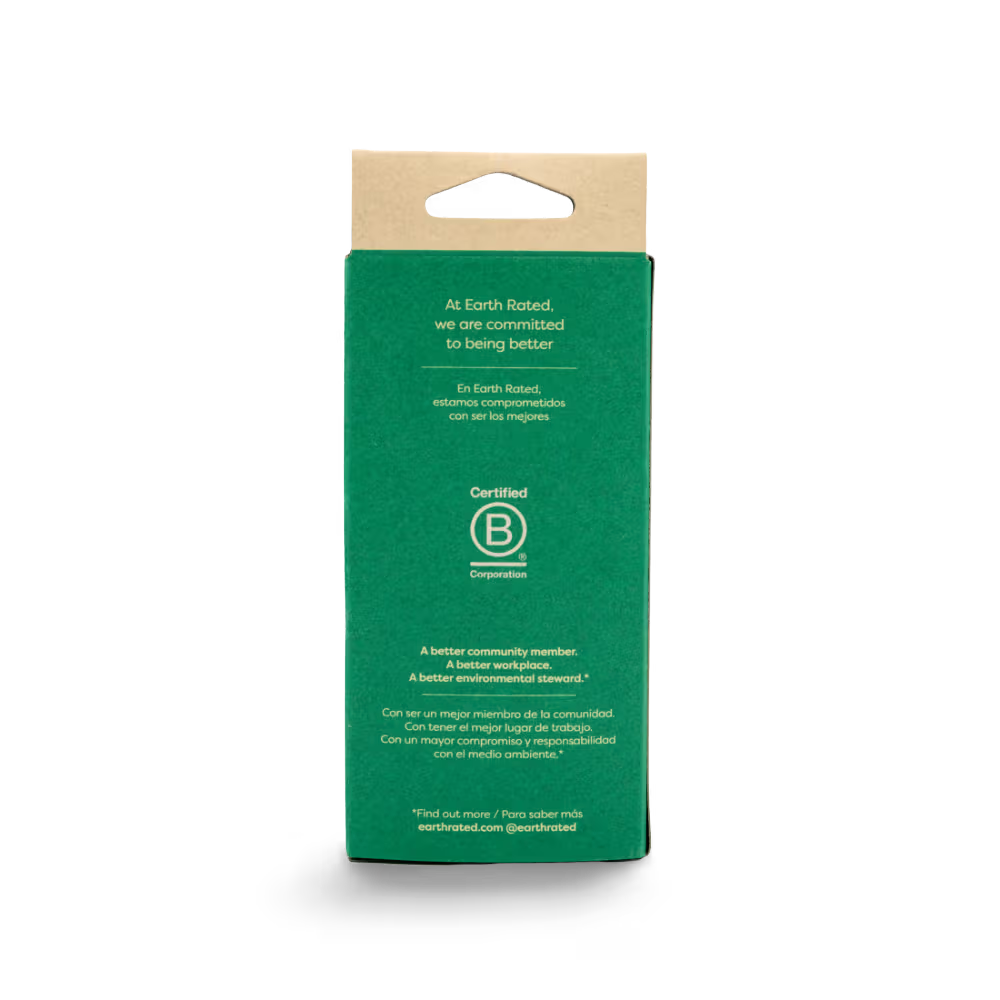 Earth Rated Poo Bags Unscented 65% Recycled Plastic